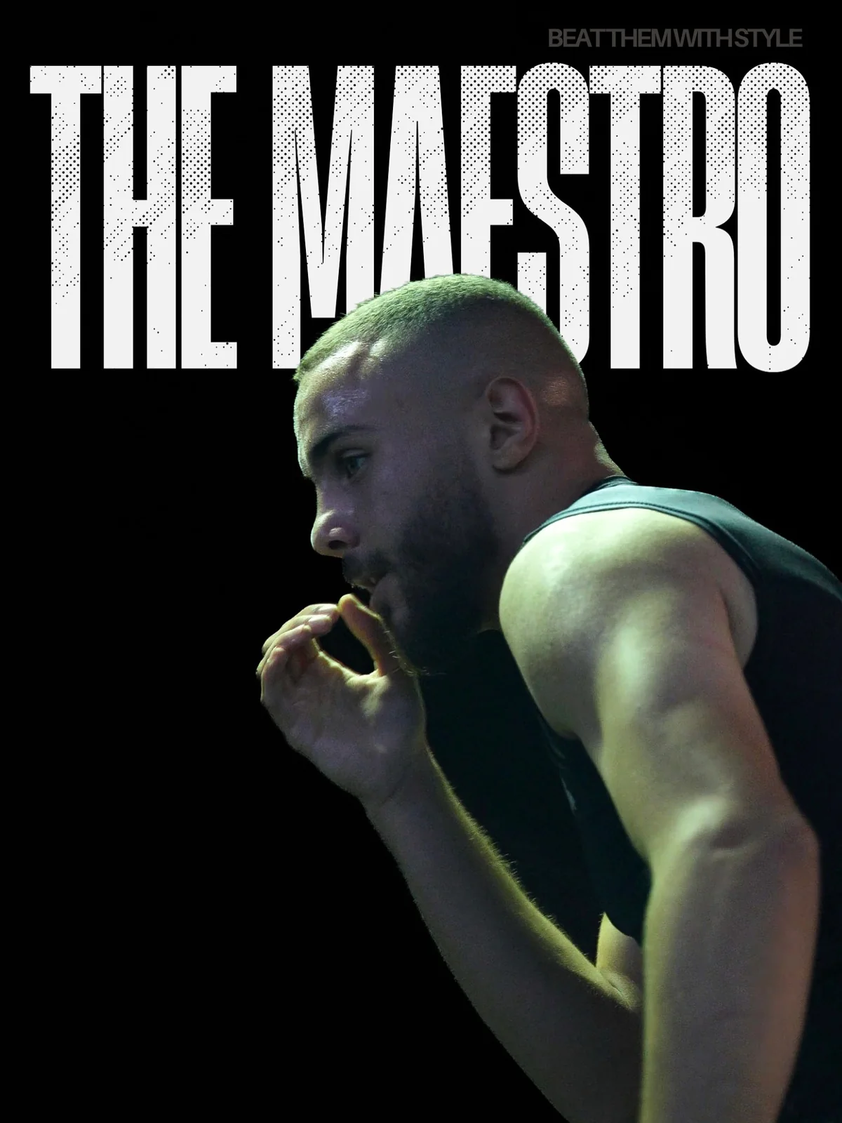 Coach Abdelrahman Magdy boxing portrait