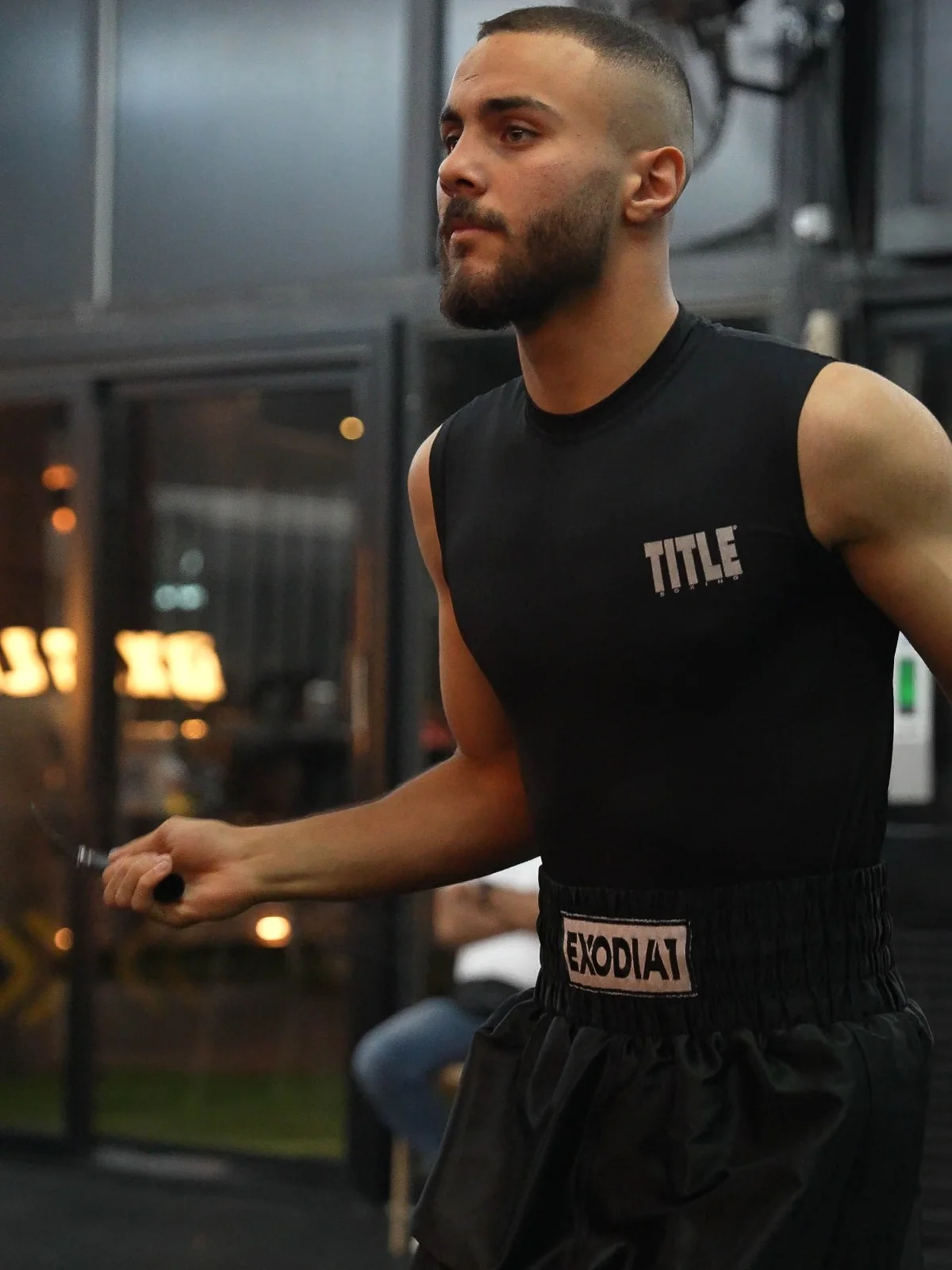 Coach Abdelrahman Magdy jump rope training